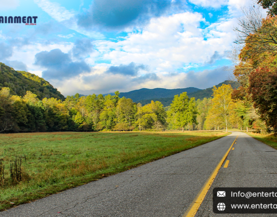 Parson Branch Road in the Great Smoky Mountains National Park, USA