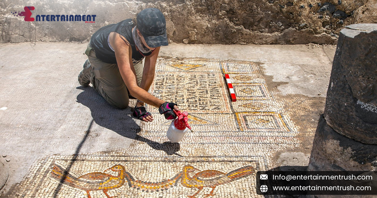 Archaeologists Uncover Ancient Mosaic After Thousands of Years