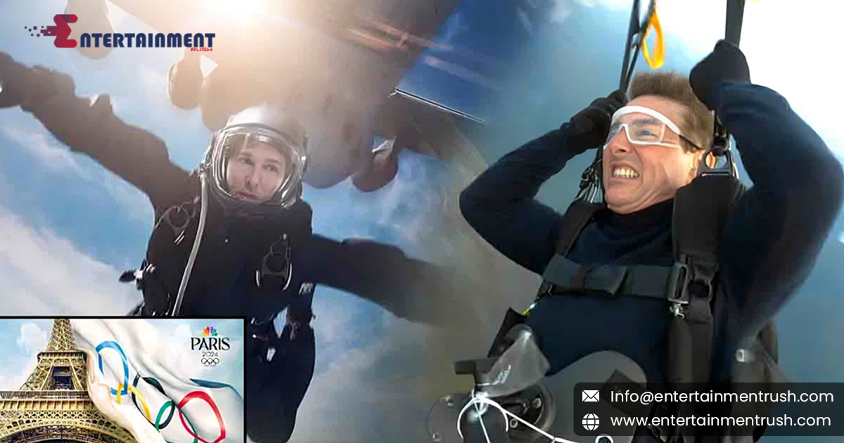 Tom Cruise's Skydiving Stunt at the 2024 Paris Olympics Closing Ceremony