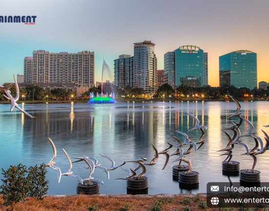 Giant Nutcrackers at Lake Eola in Orlando, Florida