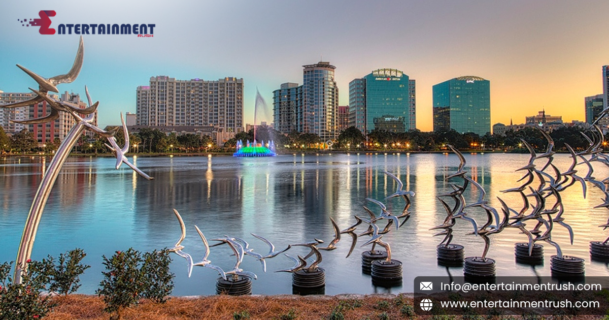 Giant Nutcrackers at Lake Eola in Orlando, Florida