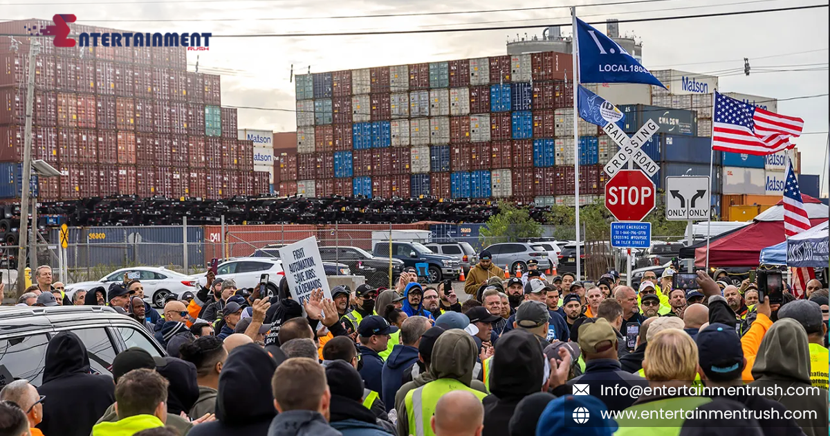 Thousands of Dockworkers Launch Major Strike, Shutting Down U.S. East Coast Ports