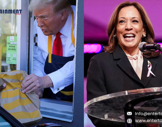 Trump Stops by McDonald’s, While Harris Receives Birthday Wishes